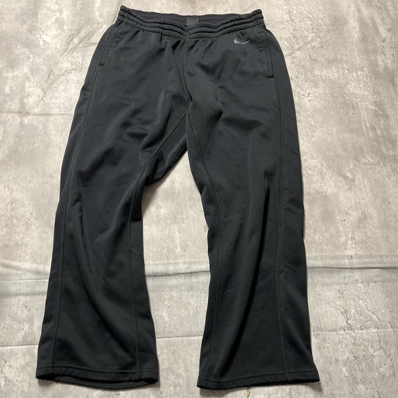 Nike Other - Nike Dri Fit Mens Jogger Pants Black Athletic Training Soccer Running L